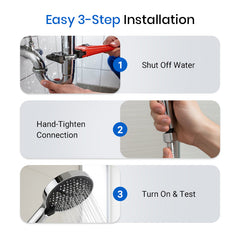 🔥Hot Sale ⏳High-Pressure Adjustable Rainfall Shower Head