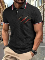 Men's UK Flag Printed Casual Tops