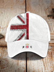 Unisex UK Flag Print Hat