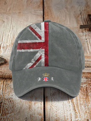 Unisex UK Flag Print Hat