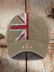 Unisex UK Flag Print Hat