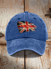 Unisex UK Flag Print Hat