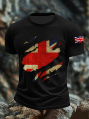 Men's British Flag Short Sleeves T-shirt