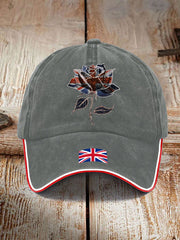 Unisex UK Flag Art Printed Hat
