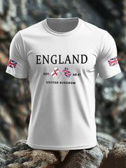 Men's UK Flag Printed T-shirt