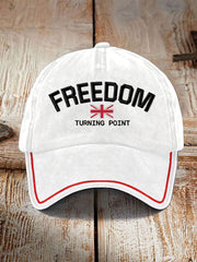 Unisex Turning Point UK Flag Printed Hat