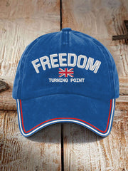 Unisex Turning Point UK Flag Printed Hat
