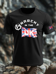 Men's Anarchy In The UK imitation cotton short-sleeved T-shirt