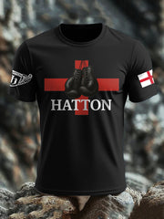 Men's Boxing Lover Rip Hitman Legend Printed T-Shirt