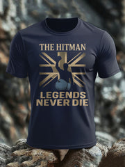 Men's Hitman Boxing Lover Printed T-shirt