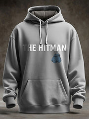 Men's Hitman Boxing Lover Printed Hoodie