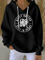 Women's Hitman Rip Printed Hoodie