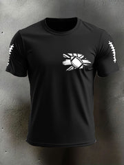 Men's UK Flag Football Printed T-shirt