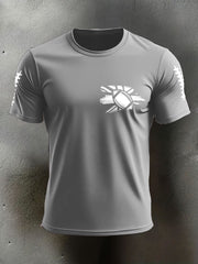 Men's UK Flag Football Printed T-shirt