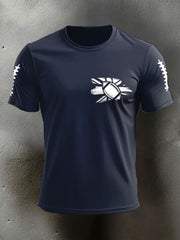 Men's UK Flag Football Printed T-shirt