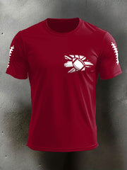 Men's UK Flag Football Printed T-shirt