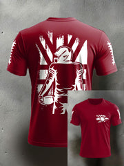 Men's UK Flag Football Printed T-shirt