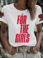 Women's England Rugby Lover Printed T-Shirt