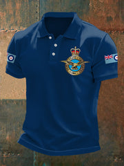 Men's RAF Print Casual Top