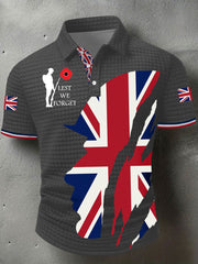Men's Remembrance Day Lest We Forget Short Sleeve Shirt