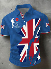 Men's Remembrance Day Lest We Forget Short Sleeve Shirt