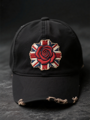 Unisex British Rose Printed Hat