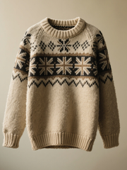 Men's British Falg Printed imitation sweater