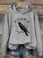 Women's F-Caw-F Funny Crow Hoodie