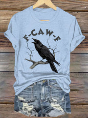Women's F-Caw-F Funny Crow T-shirt