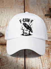 Unisex F-Caw-F Funny Crow Hat