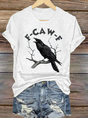 Women's F-Caw-F Funny Crow T-shirt