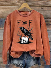 Women's F-Caw-F Funny Crow Hoodie