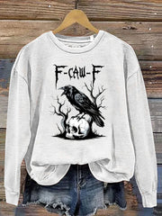 Women's F-Caw-F Funny Crow Hoodie