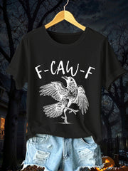 Women's Crow F-Caw-F Short Sleeve T-Shirt