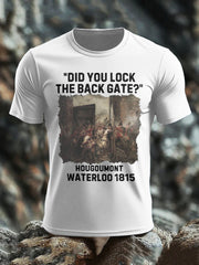 Men's UK History Lover Printed T-shirt