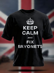 Men's UK History Lover Printed T-shirt