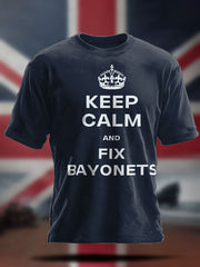 Men's UK History Lover Printed T-shirt