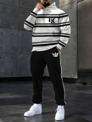 Men's Casual Hoodie And Pants Set