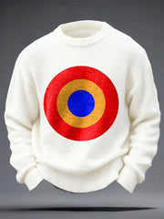 Men's UK Mod Music Lover Moon Printed Tops