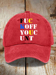 Unisex UK Music Lover Print Hat