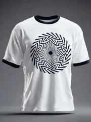 Unisex UK Mod Music Lover Moon Printed T-shirt