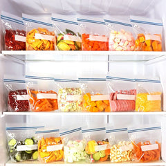 Reusable Food Sealer Zipper Bags - Great Gift!