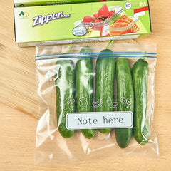 Reusable Food Sealer Zipper Bags - Great Gift!