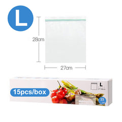 Reusable Food Sealer Zipper Bags - Great Gift!