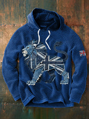 Men's Charlie Kirk Waffle Hoodie