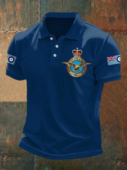 Men's RAF Print Casual Top