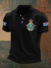 Men's RAF Print Casual Top
