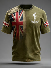 Men's Remembrance Day Lest We Forget Short Sleeves T-shirt