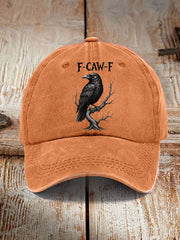 Unisex F-Caw-F Funny Crow Hat