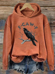 Women's F-Caw-F Funny Crow Hoodie